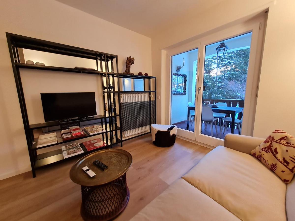 Sankt Moritz Dorf Charme Apartment Εξωτερικό φωτογραφία